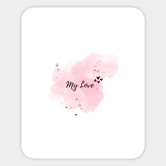 My LOVE Sticker by ZealousF